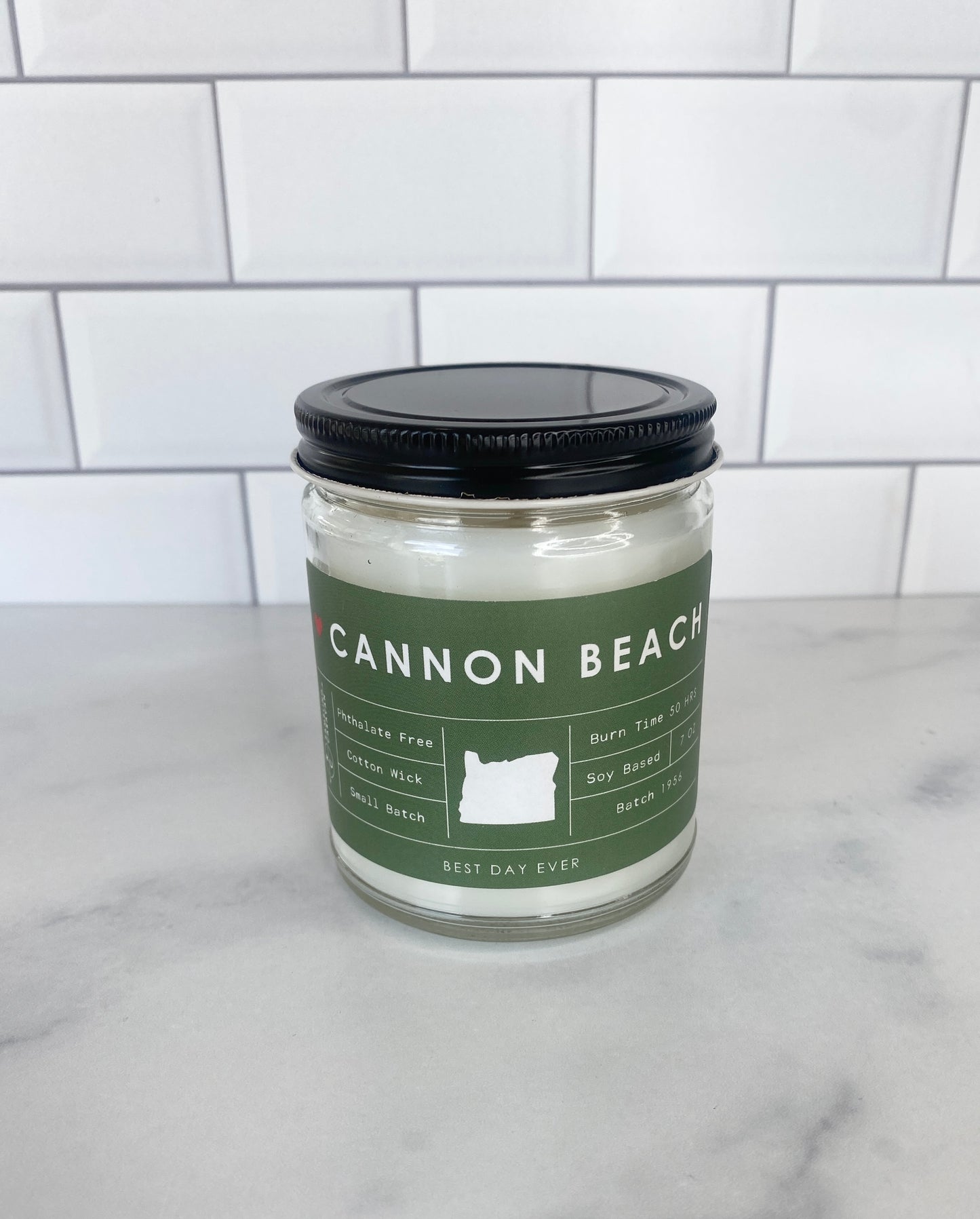 Cannon Beach, OR Candle