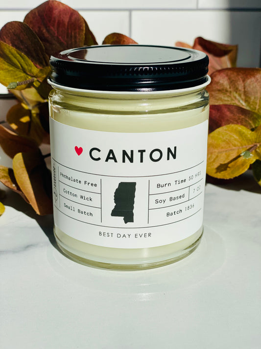 Canton, MS Candle