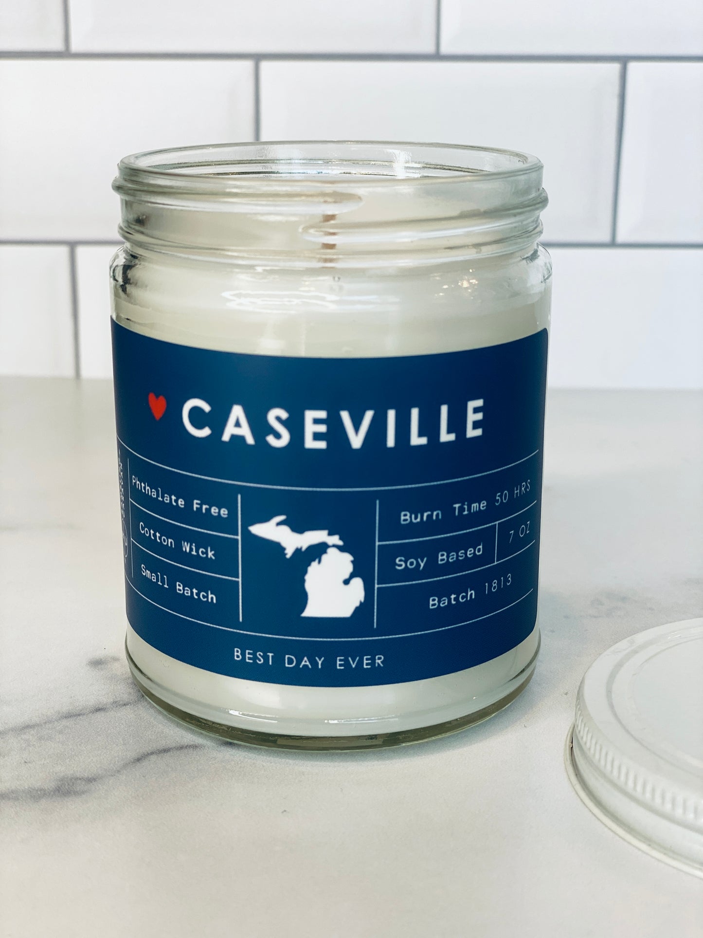 Caseville, MI Candle