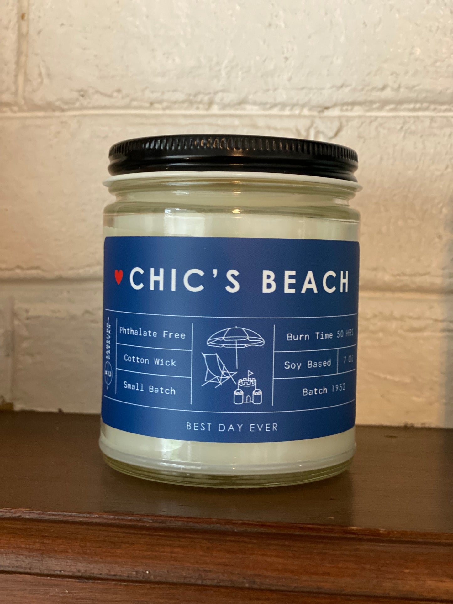 Chic's Beach, VB, VA Candle