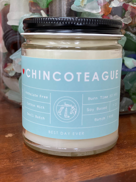 Chincoteague, VA Candle