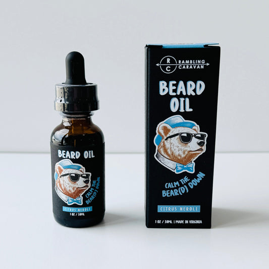 Beard Oil - Citrus Neroli - Calm the BEAR(D) Down