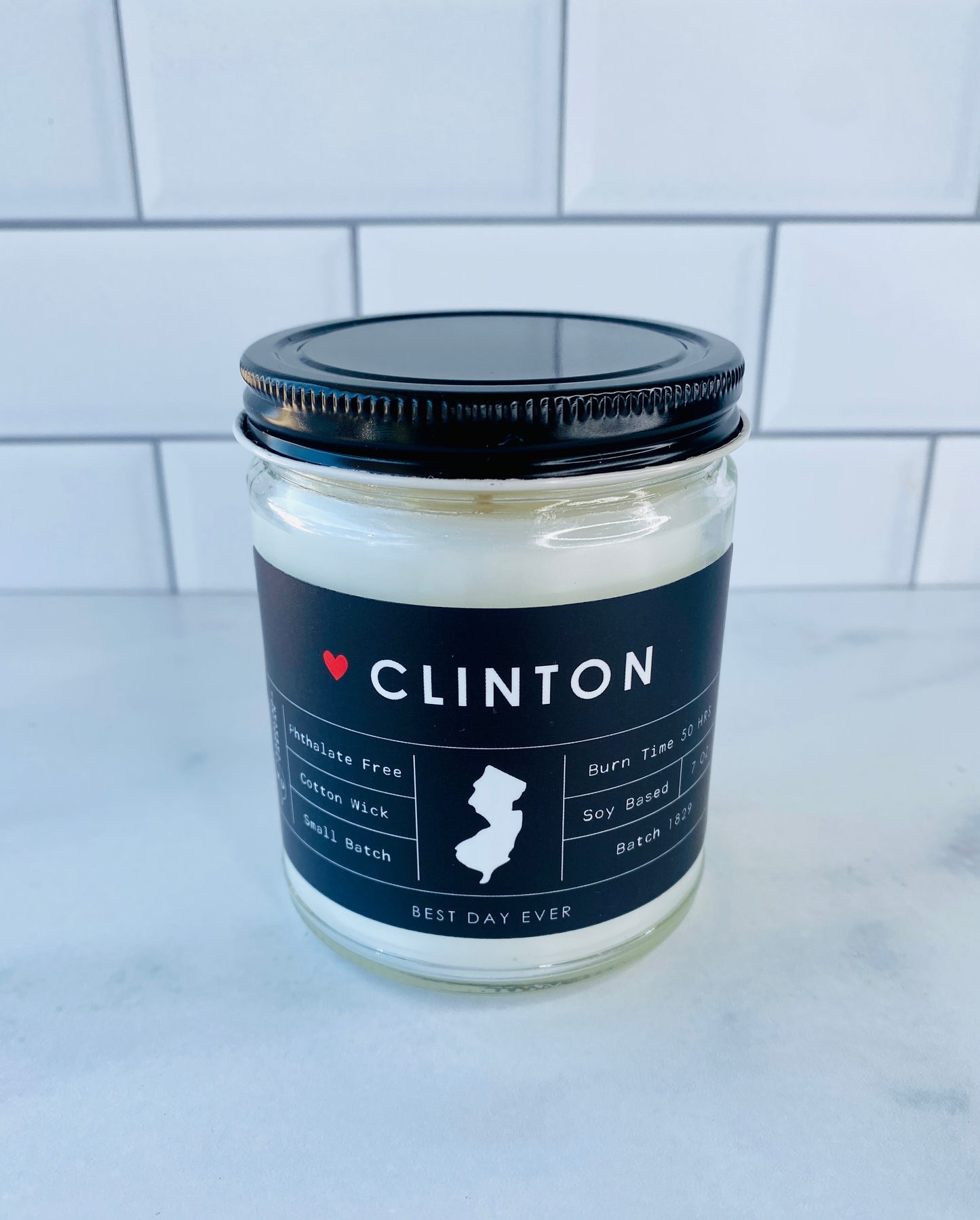Clinton, NJ Candle