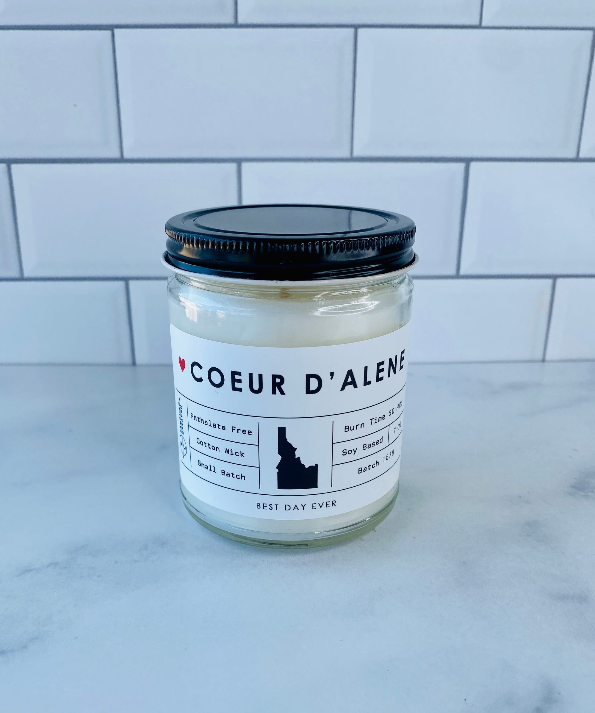 Coeur D'Alene, ID Candle