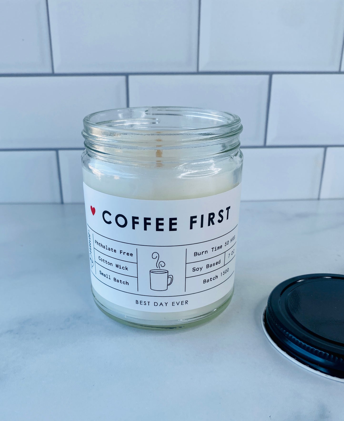 Coffee First Candle