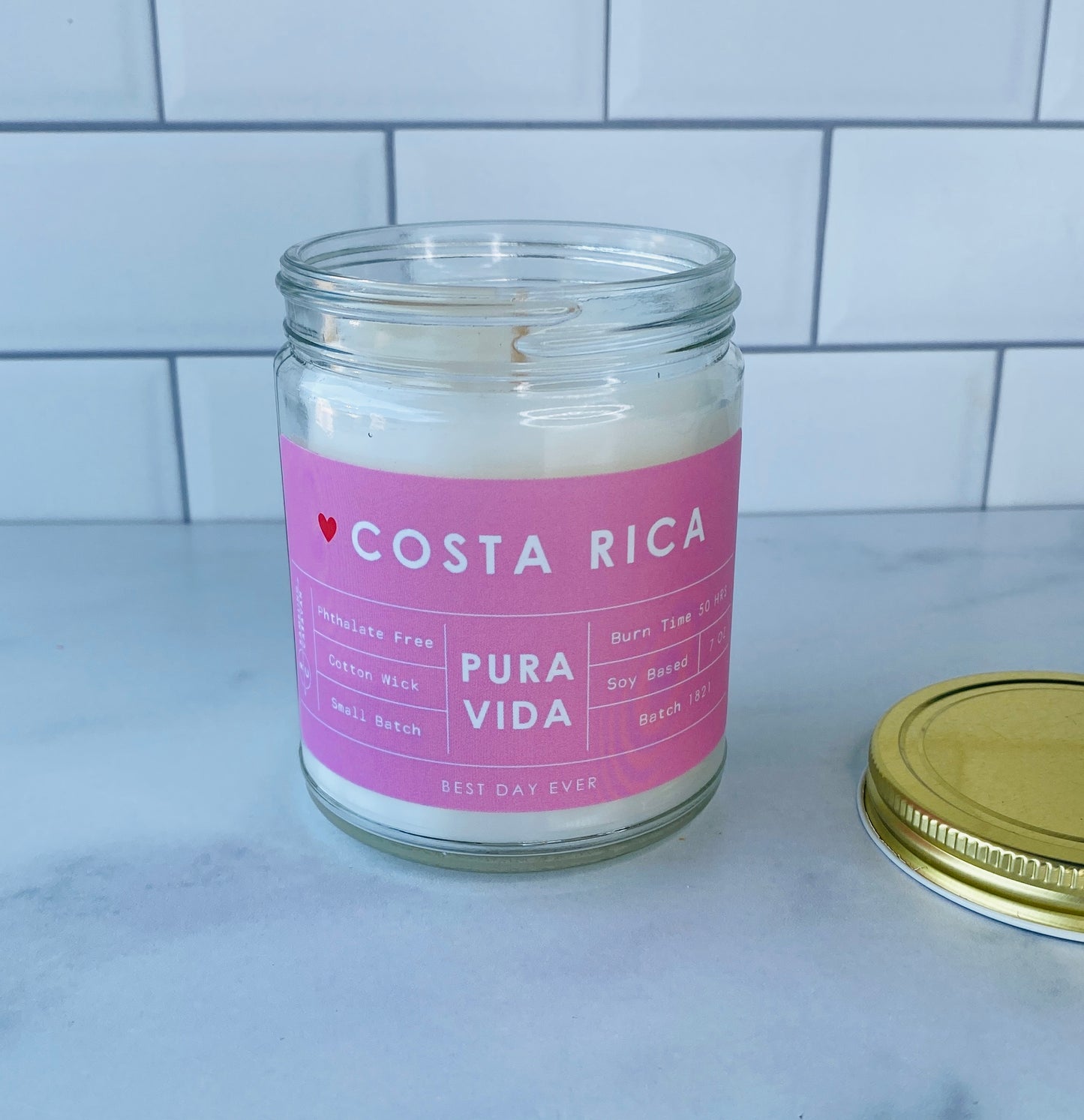 Costa Rica Candle