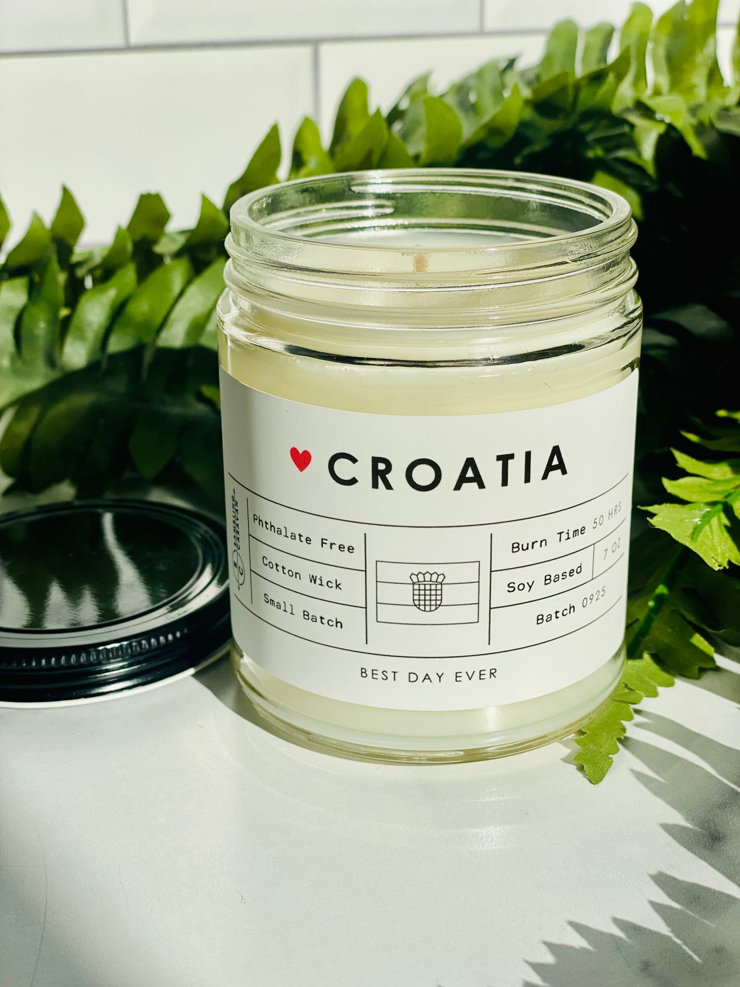 Croatia Candle