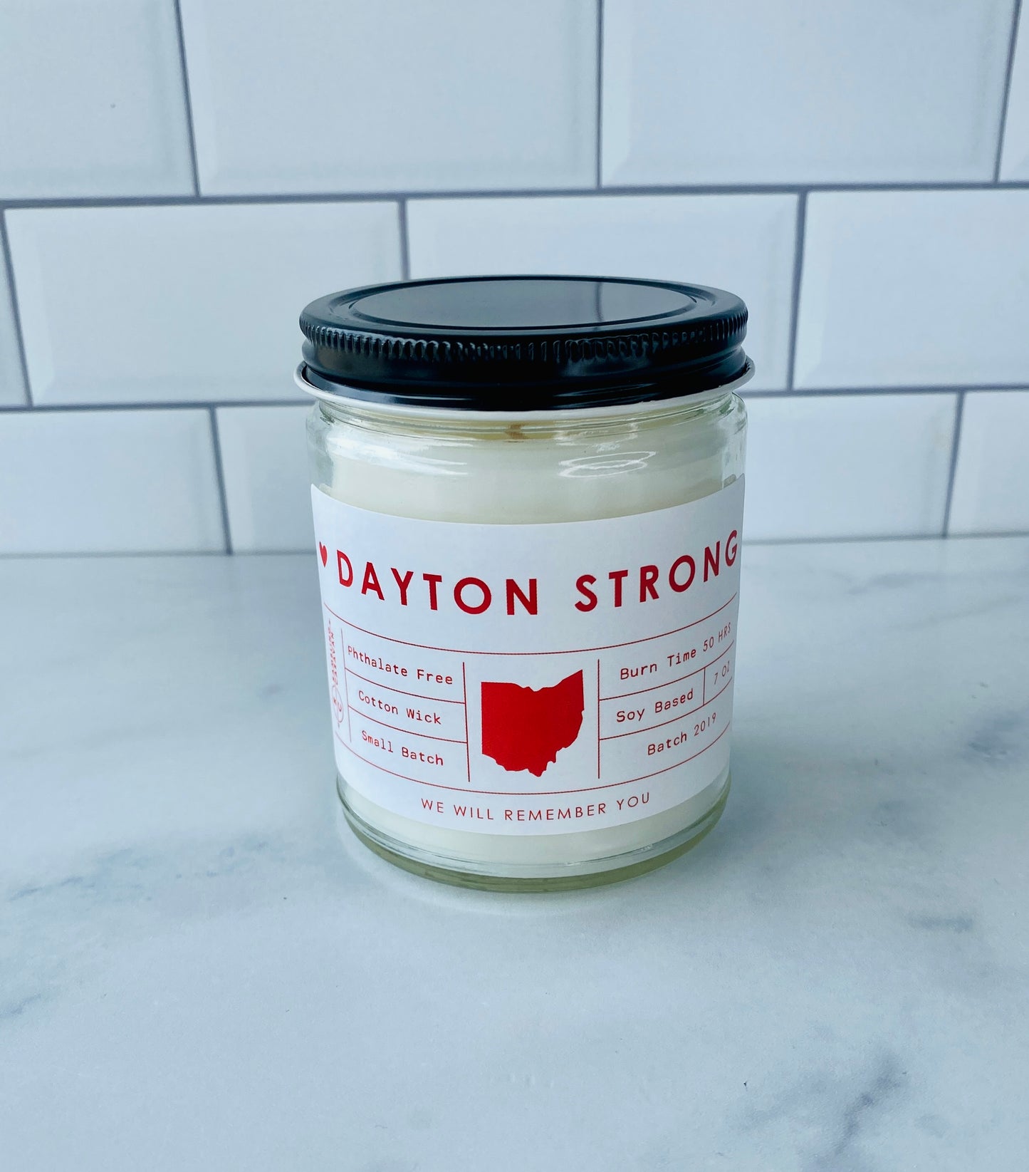 Dayton Strong Candle