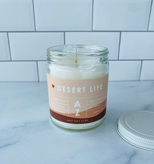 Desert Life Candle