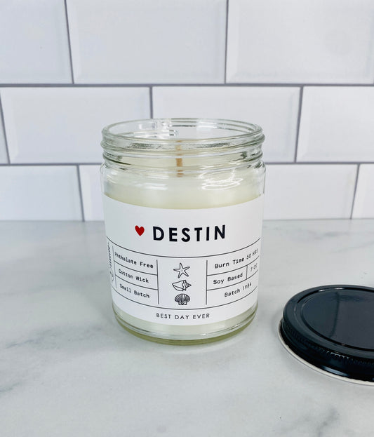 Destin, FL Candle