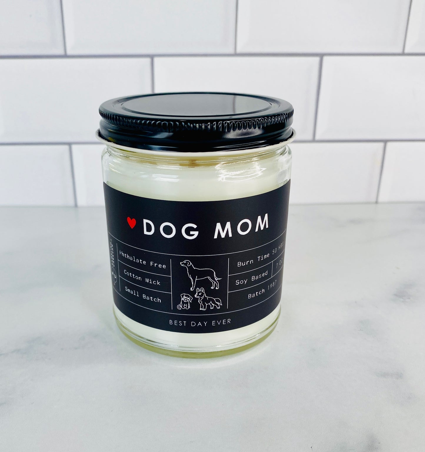 Dog Mom Candle