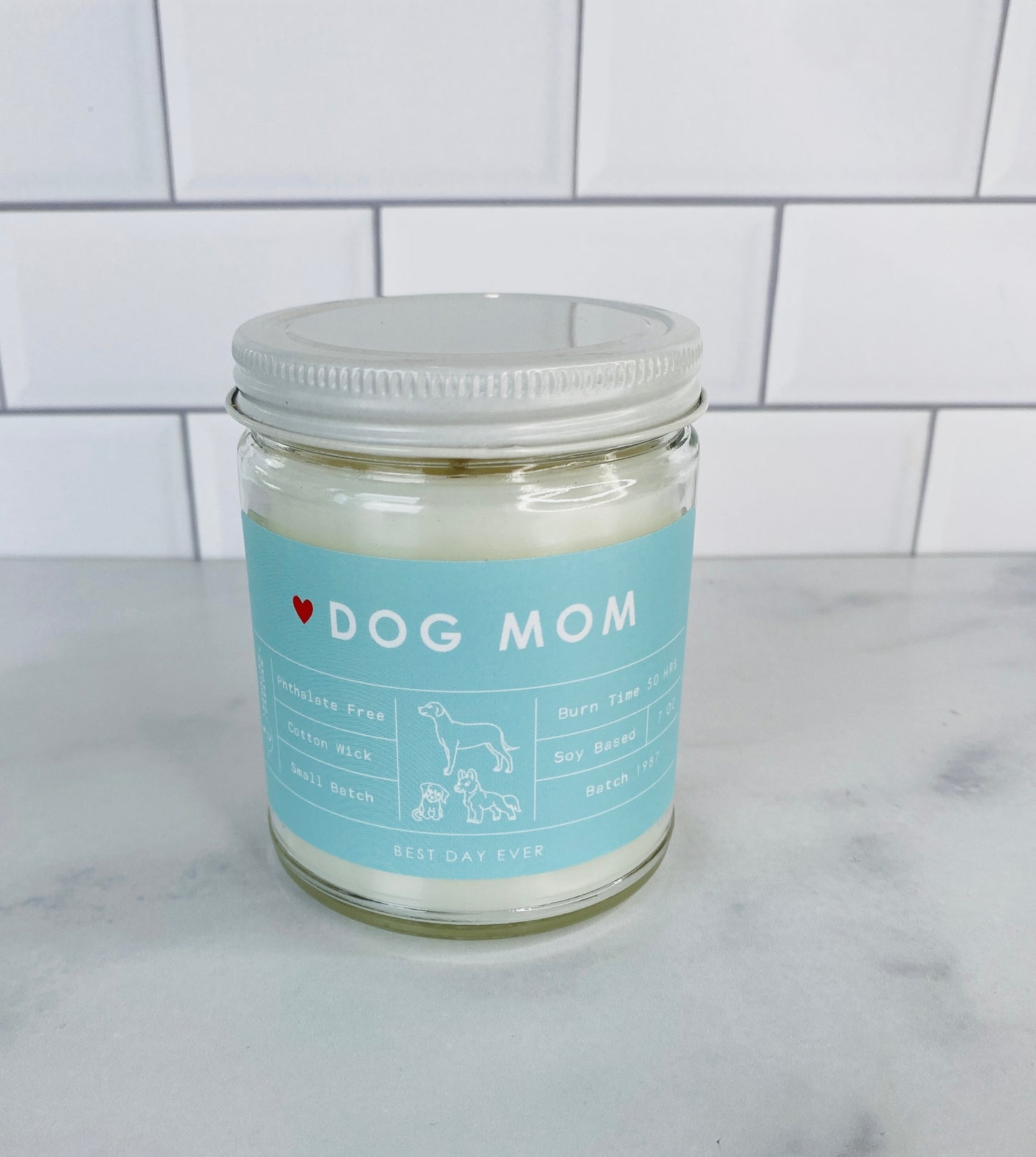 Dog Mom Candle