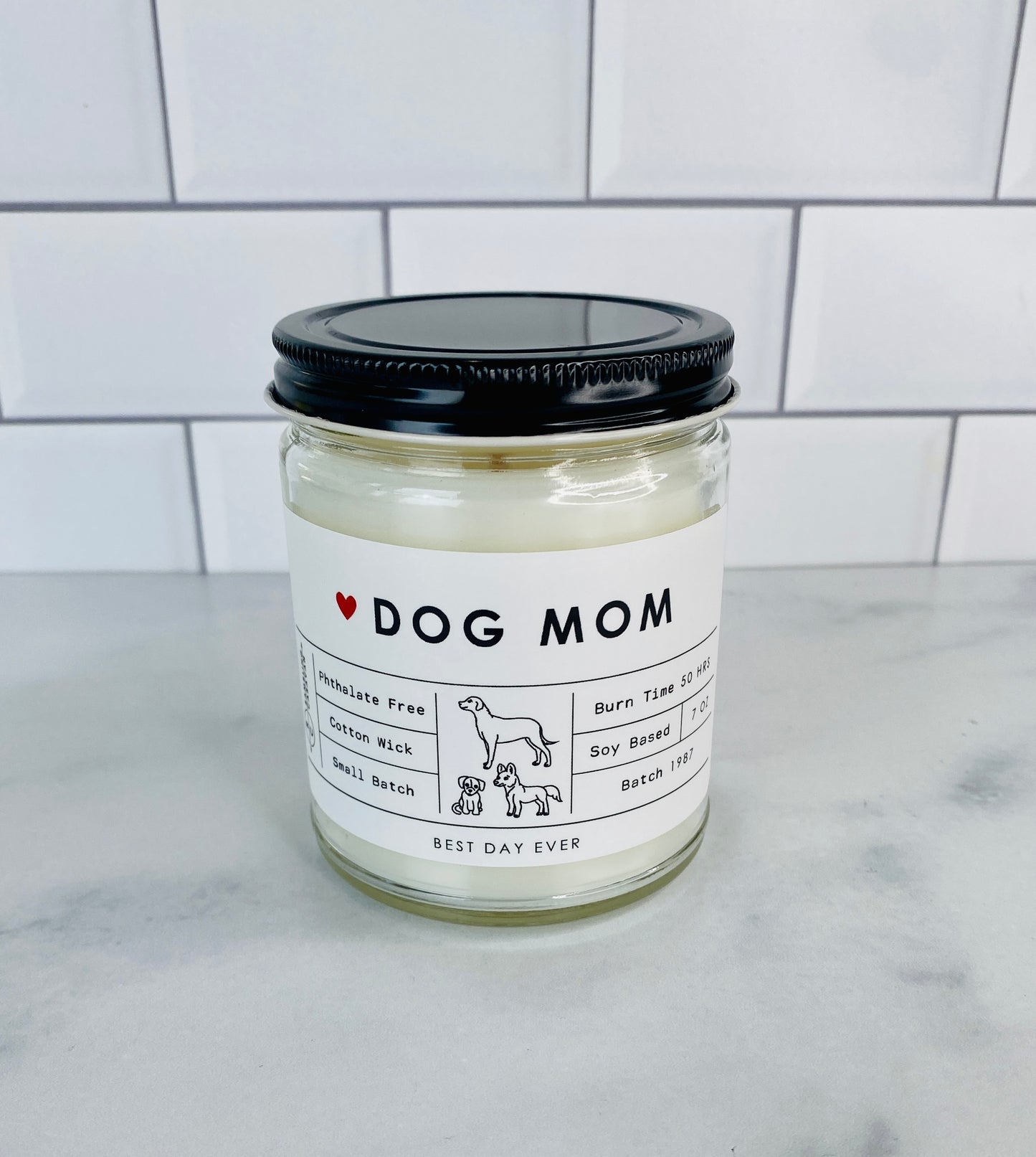 Dog Mom Candle