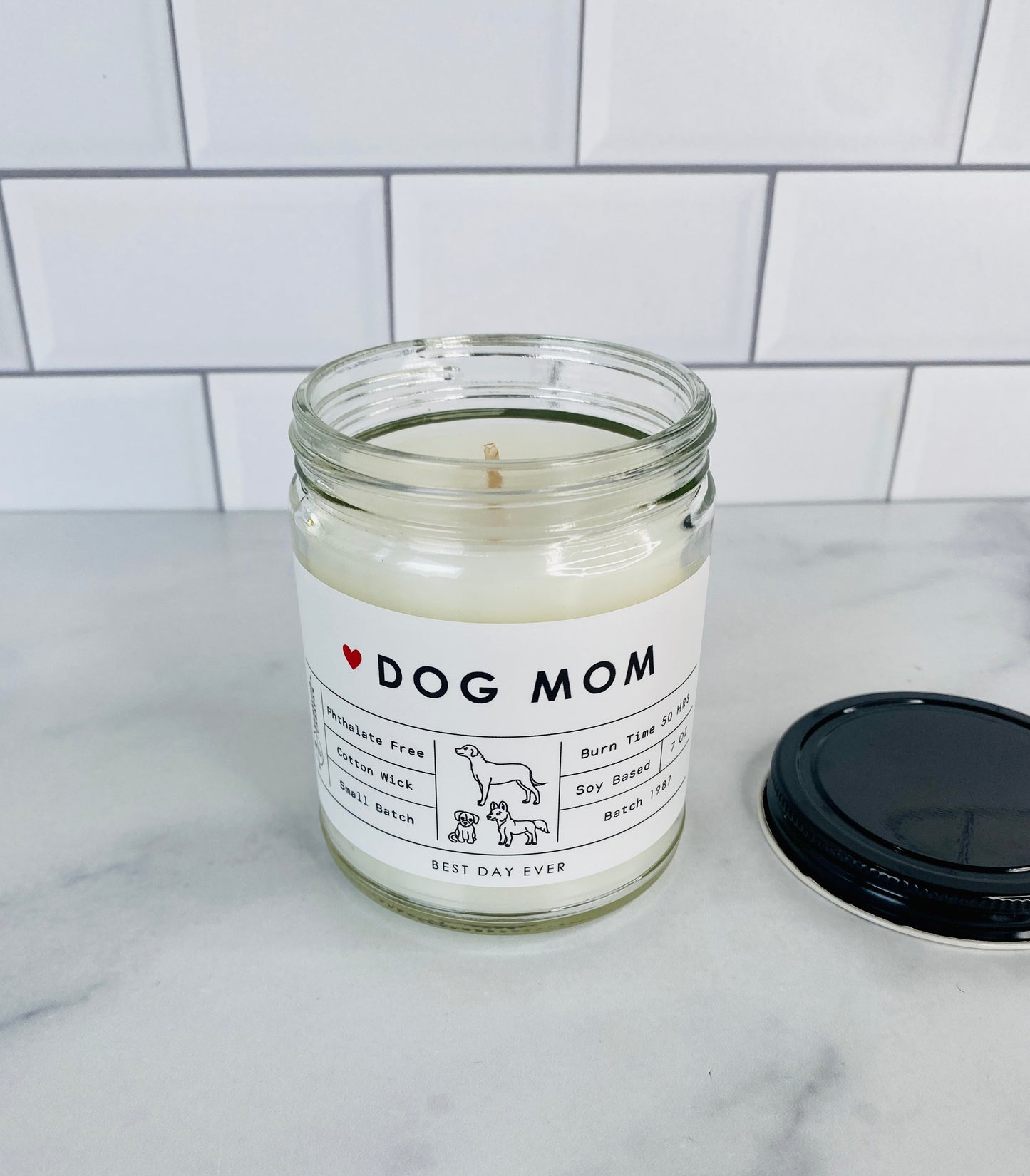 Dog Mom Candle