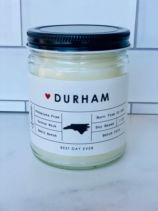 Durham, NC Candle