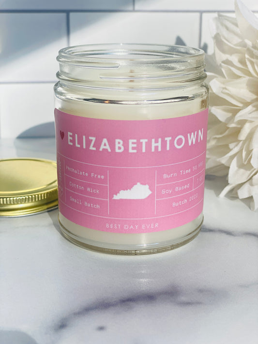 Elizabethtown, KY Candle