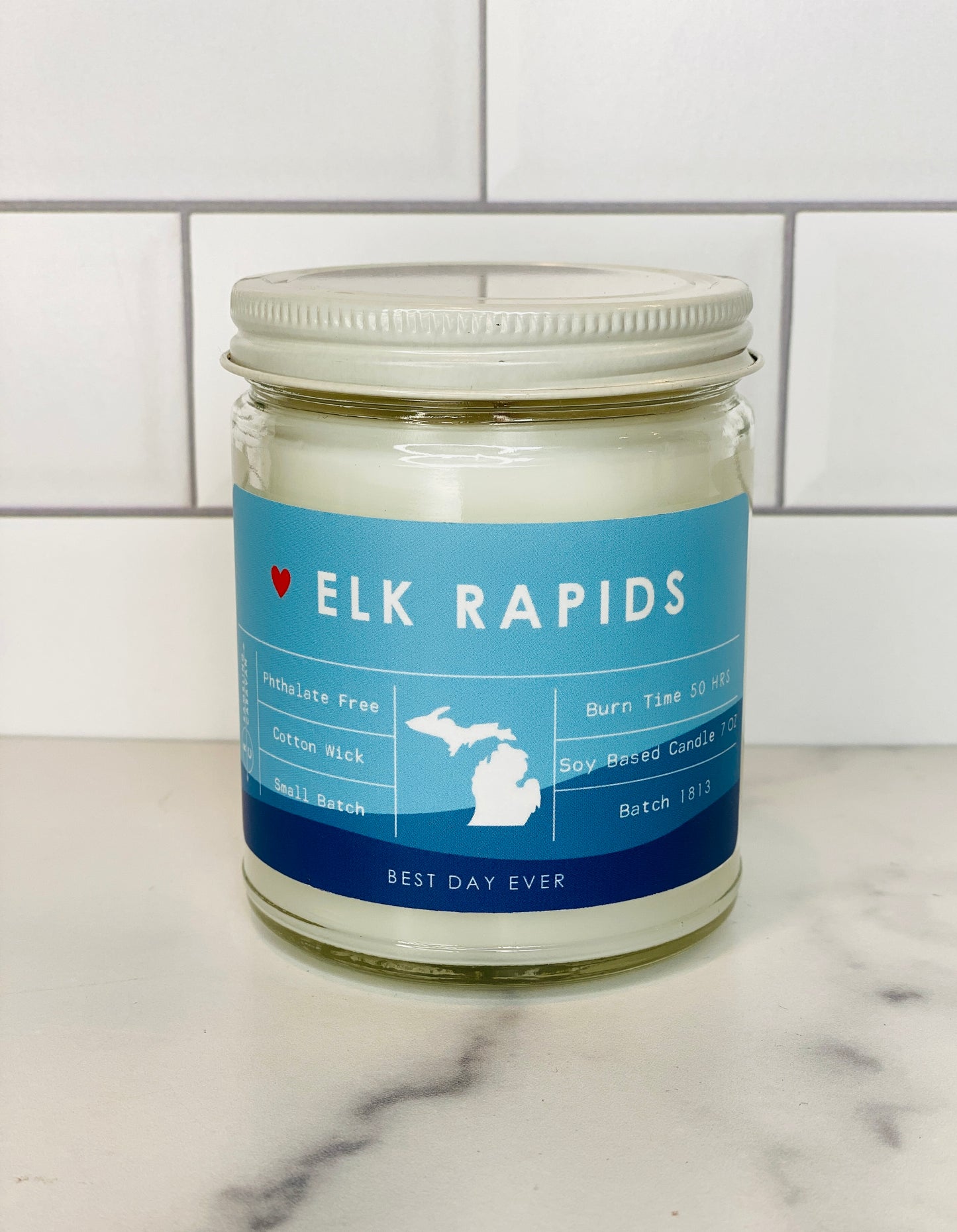Elk Rapids, MI Candle