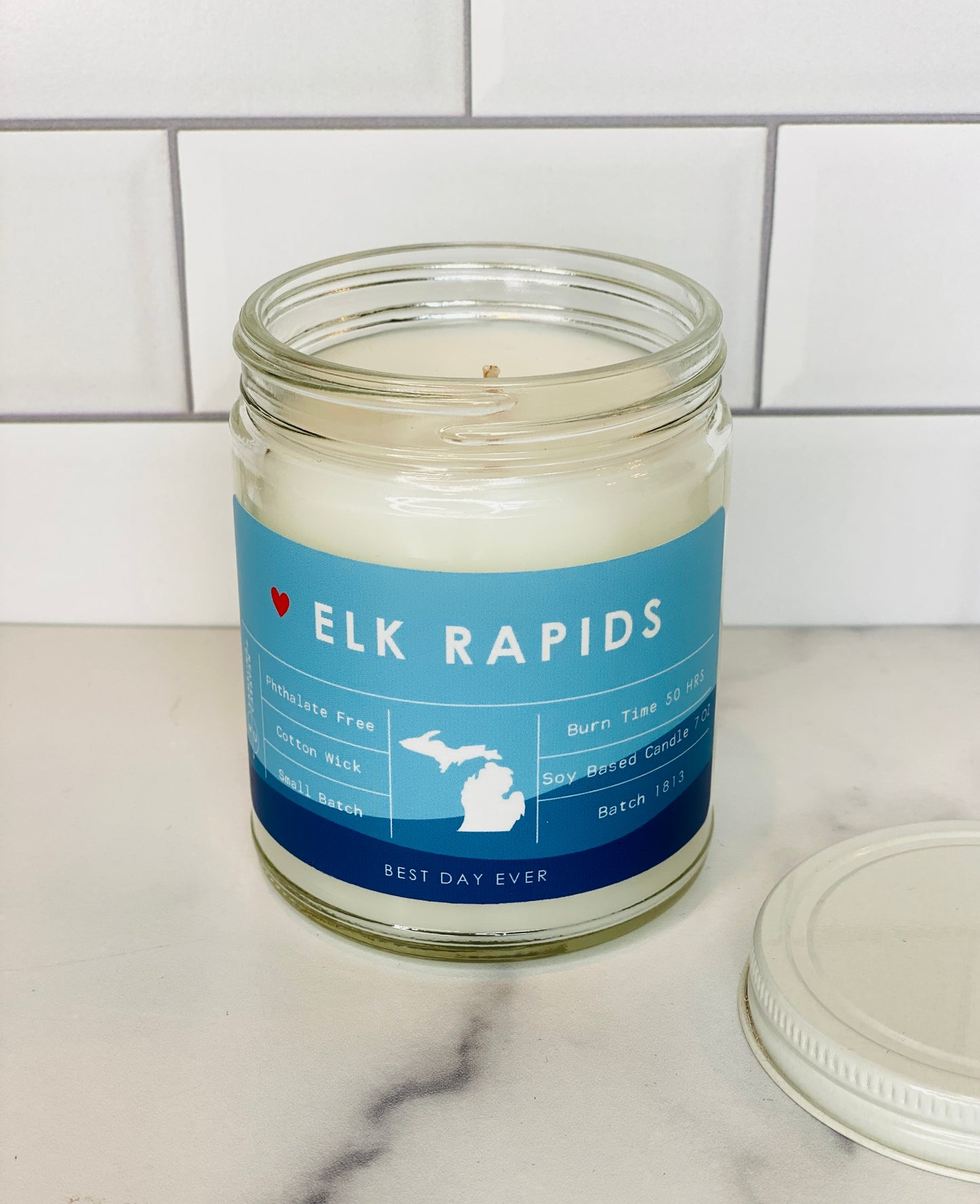 Elk Rapids, MI Candle