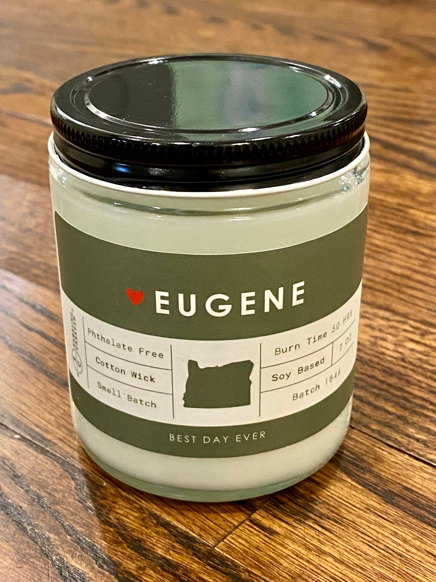 Eugene, OR Candle
