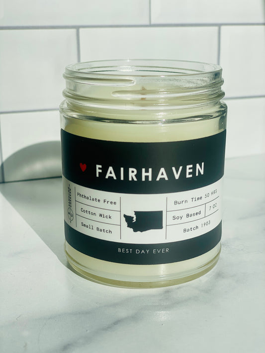 Fairhaven, WA Candle