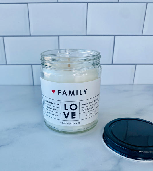 Family (Love) Candle