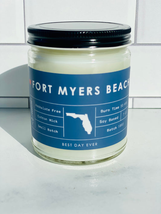 Fort Myers Beach, FL Candle