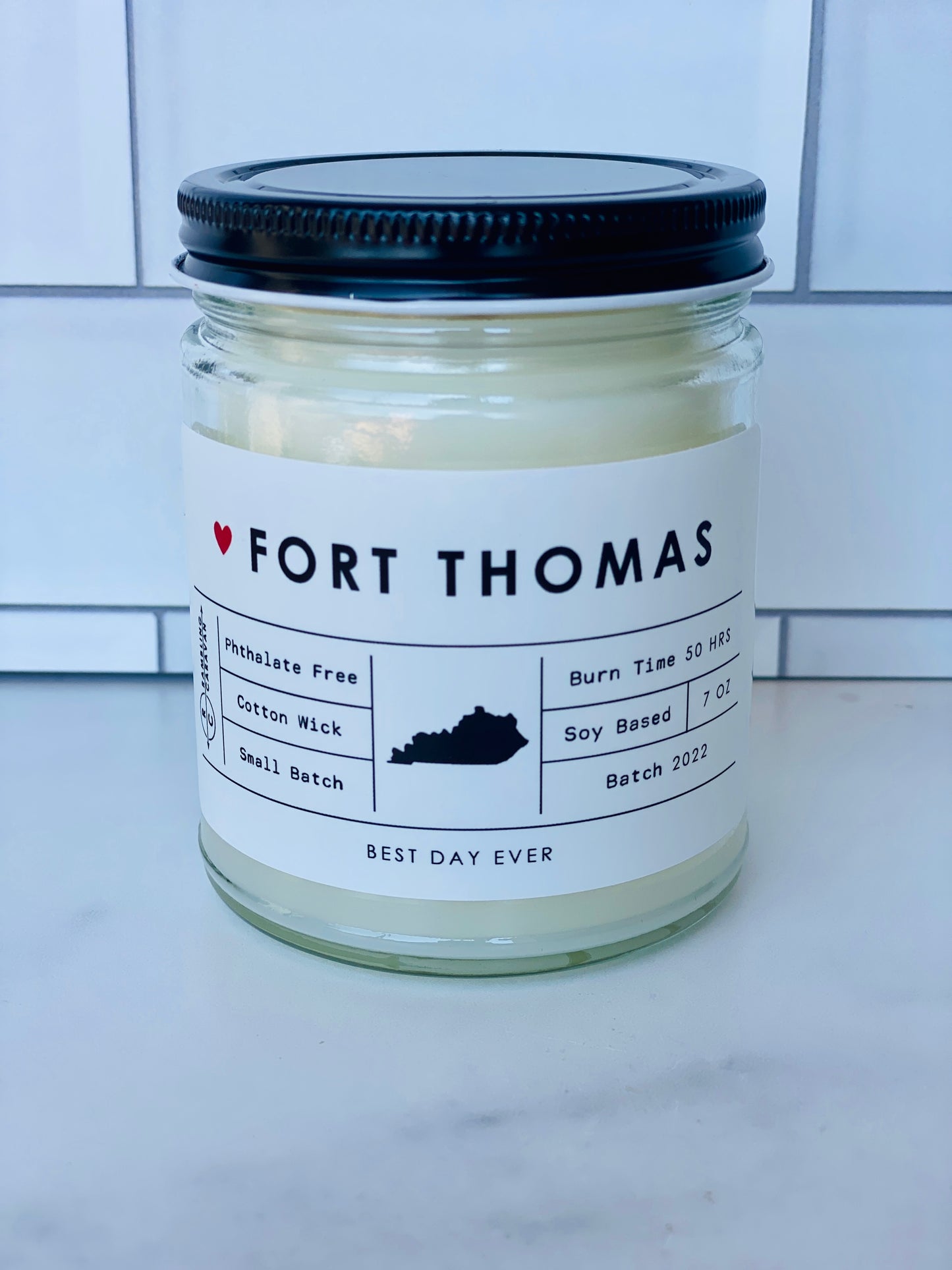 Fort Thomas, KY Candle