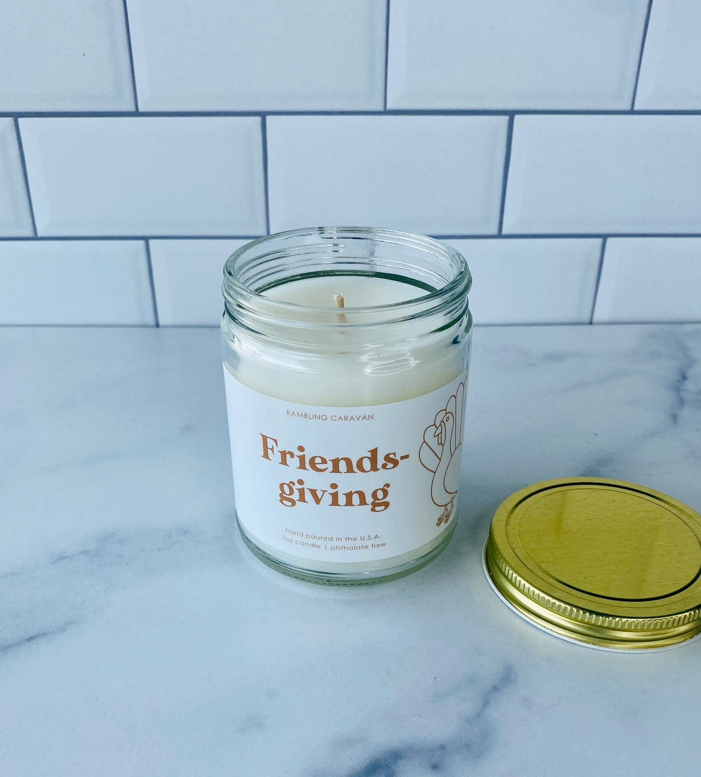 Friendsgiving Candle