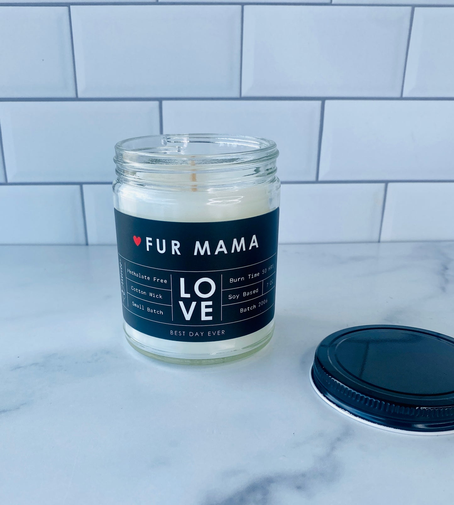 Fur Mama Candle