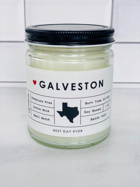 Galveston, TX Candle