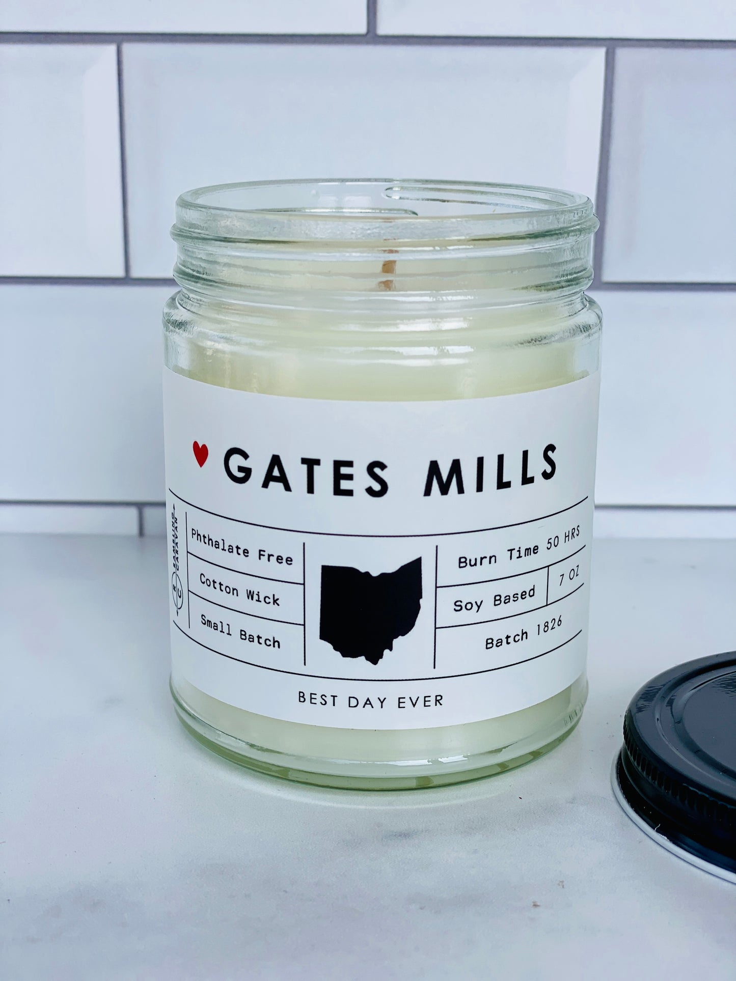 Gates Mills, OH Candle