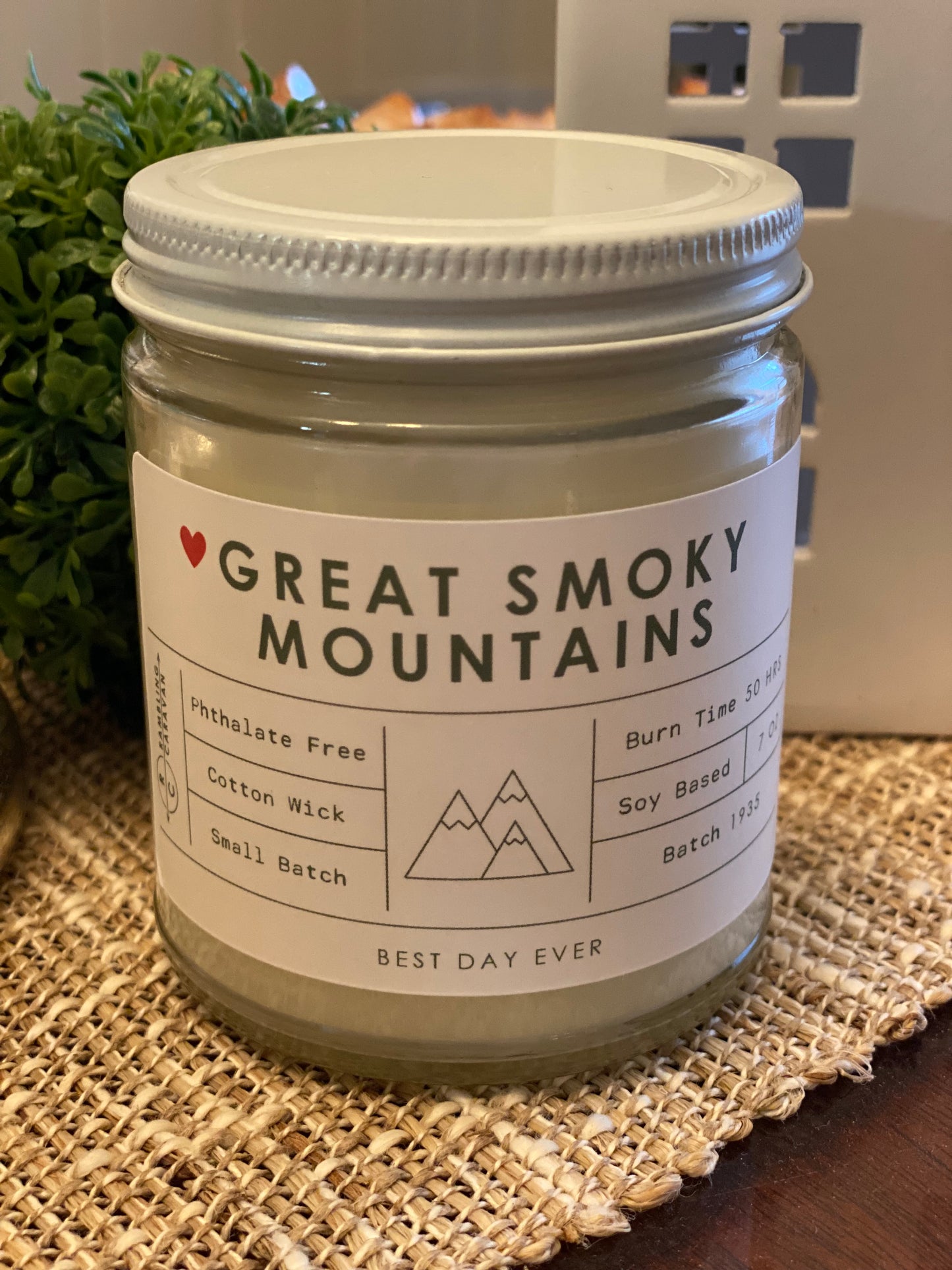 Great Smoky Mountains National Park Candle