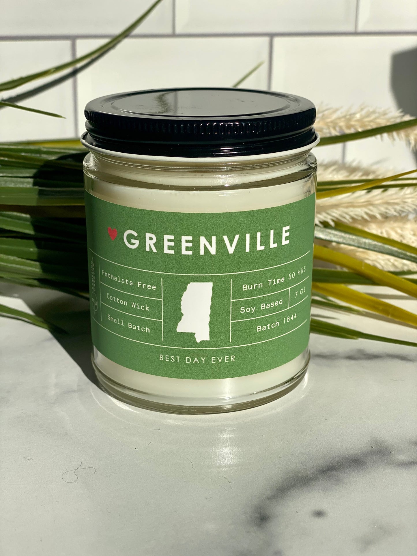 Greenville, MS Candle