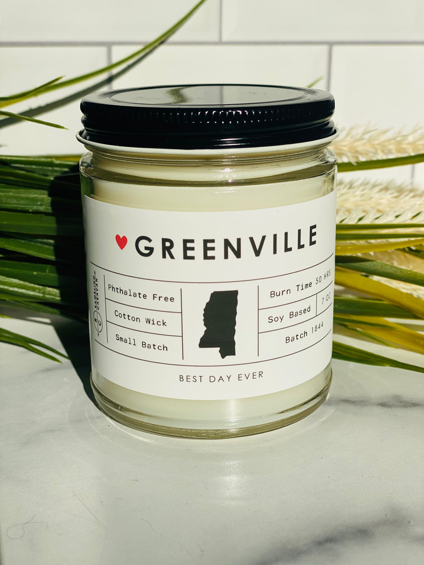 Greenville, MS Candle