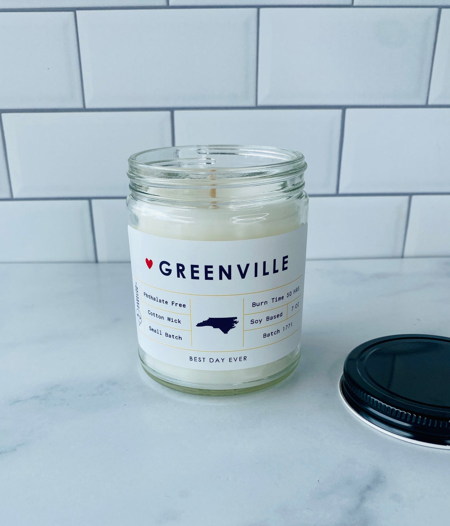 Greenville, NC Candle