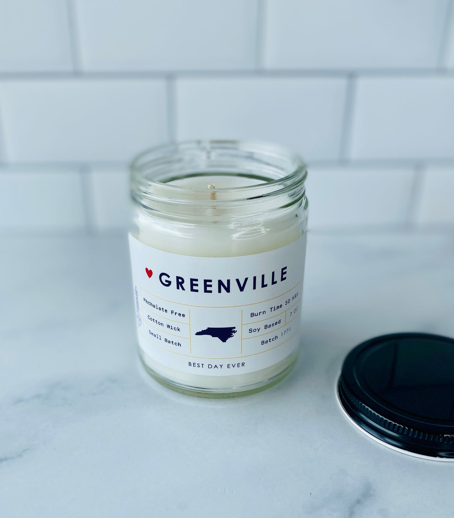 Greenville, NC Candle