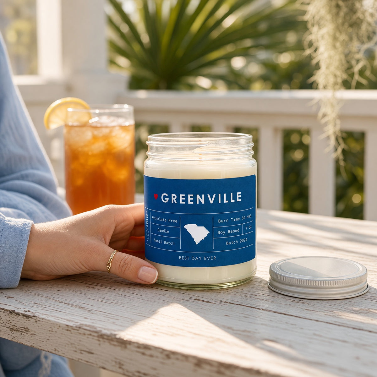 Greenville, South Carolina Candle