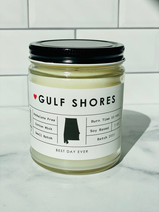 Gulf Shores, AL Candle