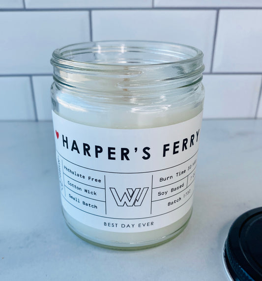 Harper's Ferry, WV Candle