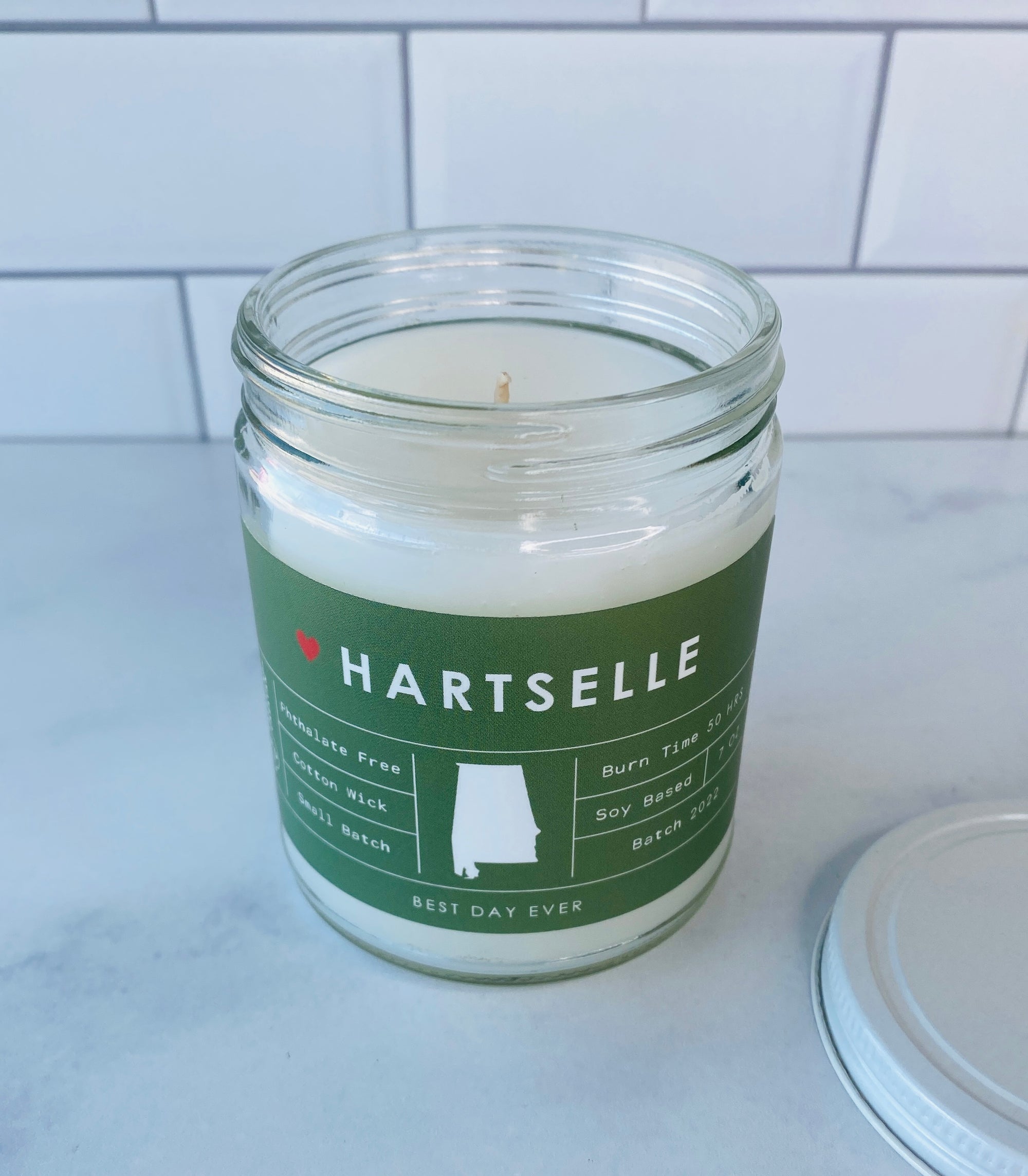 Hartselle, AL Candle