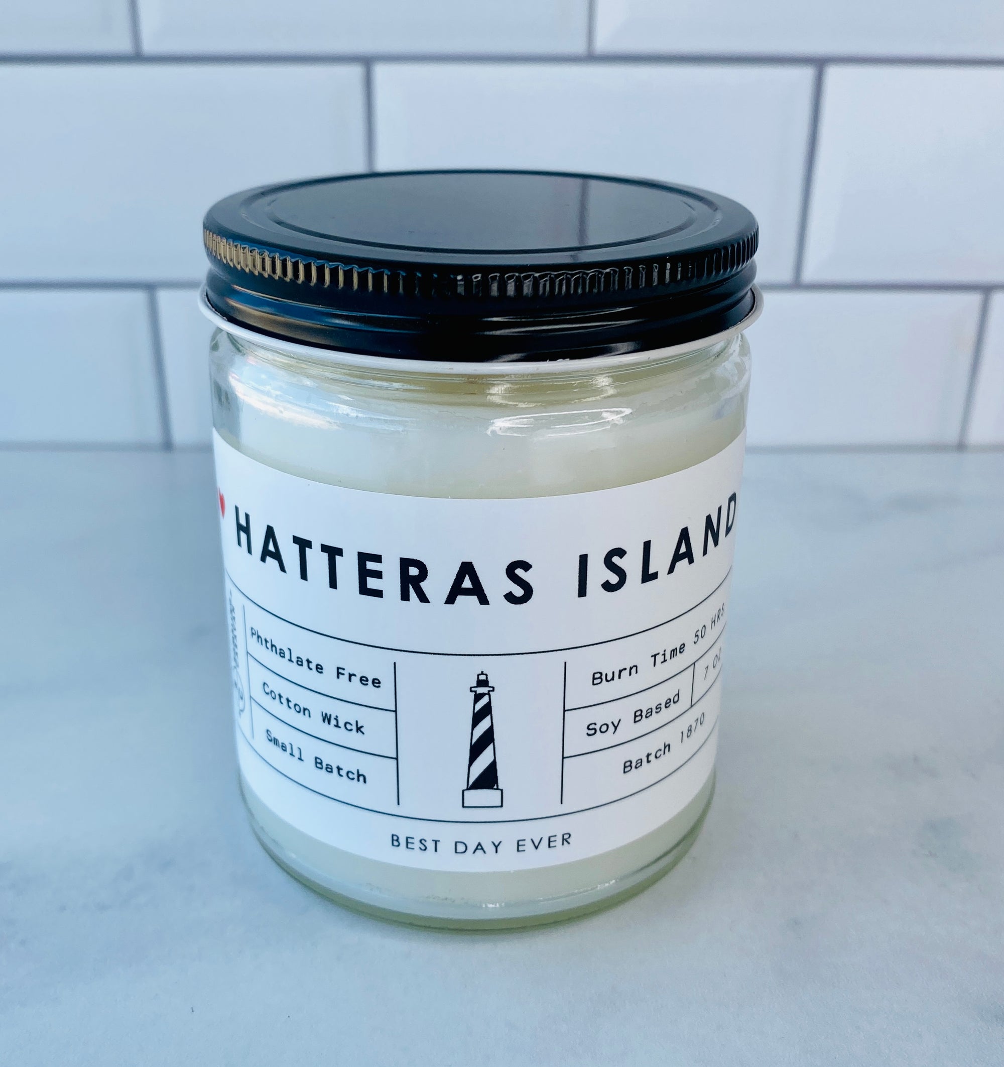 Hatteras Island, Outer Banks, NC Candle
