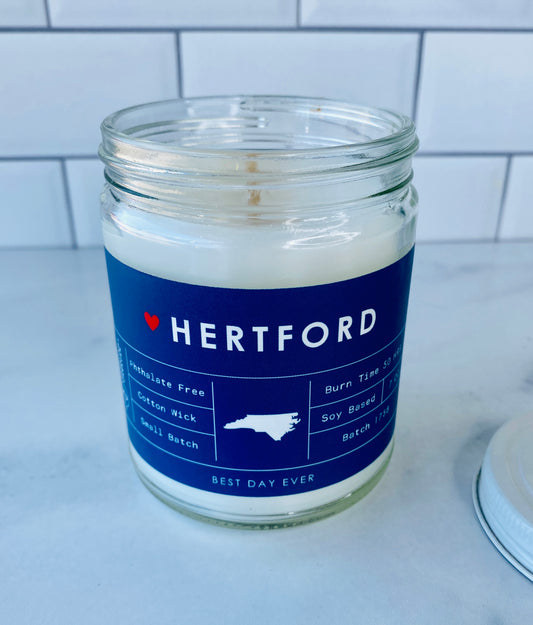 Hertford, NC Candle