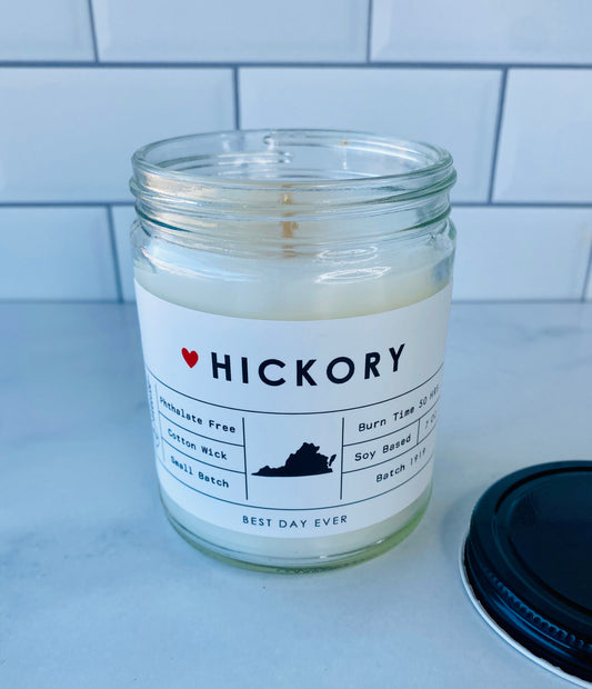 Hickory, Chesapeake, VA Candle