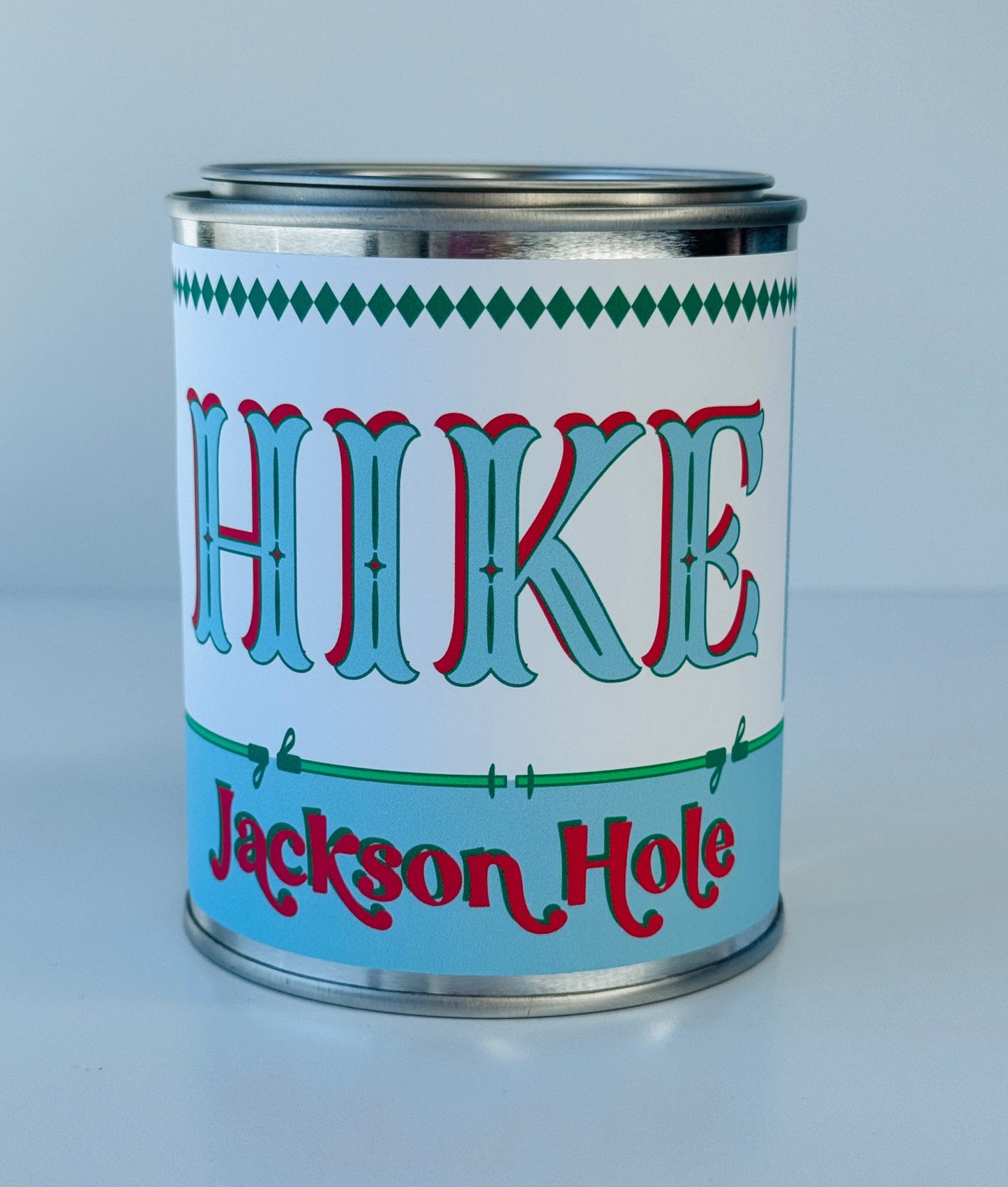 Hike Jackson Hole - Paint Tin Candle