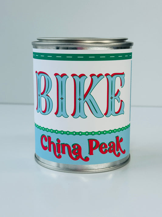 Bike China Peak - Paint Tin Candle