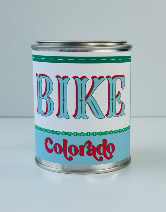 Bike Colorado - Paint Tin Candle