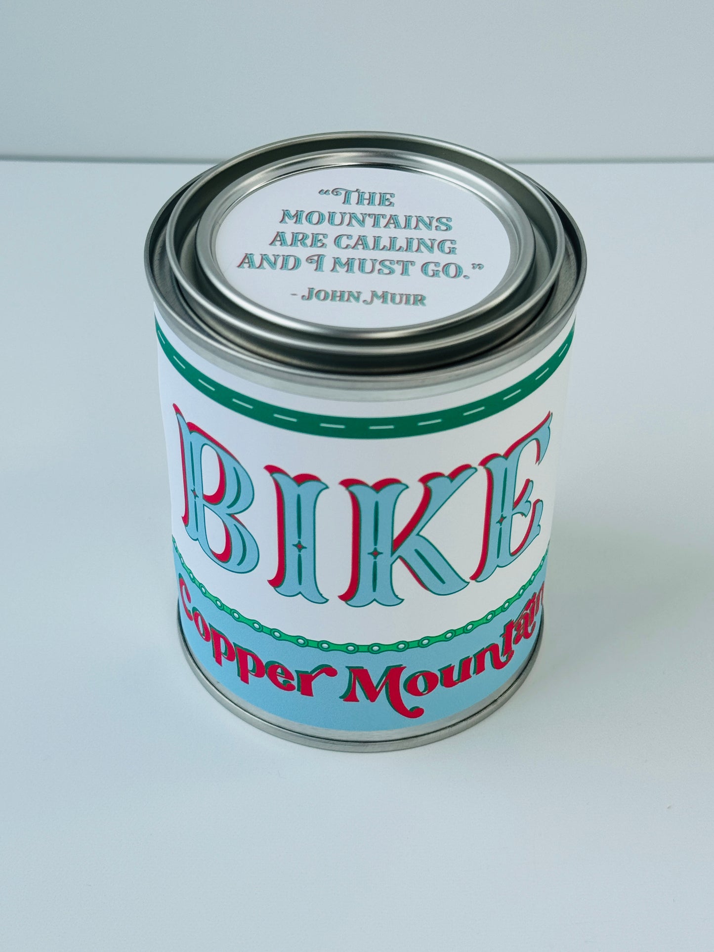 Bike Copper Mountain - Paint Tin Candle