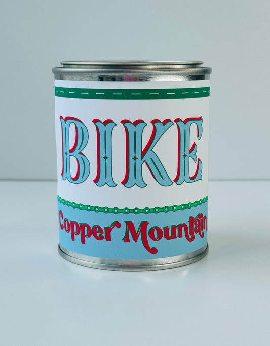 Bike Copper Mountain - Paint Tin Candle