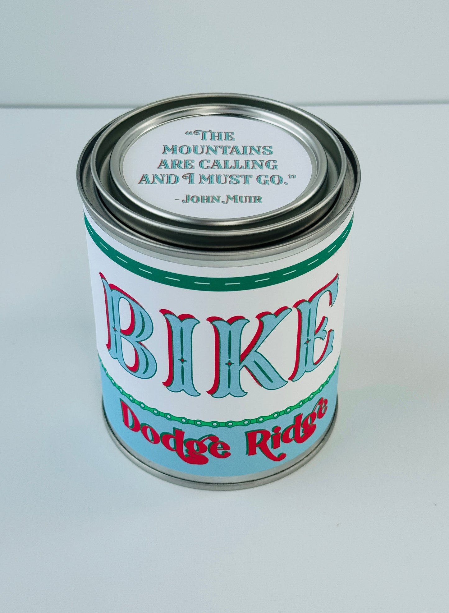 Bike Dodge Ridge - Paint Tin Candle