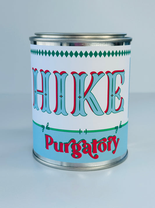 Hike Purgatory - Paint Tin Candle